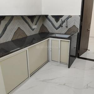 Kitchen Image of 480 Sq.ft 1 BHK Builder Floor for rent in Aman Elite, Mahalakshmi Nagar Indore for Rs. 12999