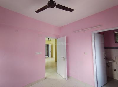 Bedroom Image of 750 Sq.ft 2 BHK Apartment / Flat for rent in Shapoorji Pallonji Shukhobrishti, New Town Kolkata for Rs. 14000