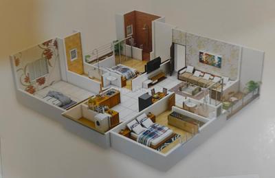 Image of 1550 Sq.ft 3 BHK Apartment / Flat for sale in Manish Nagar, Nagpur for Rs. 7300000