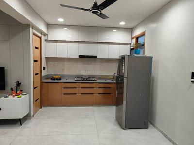 Kitchen Image of 1650 Sq.ft 3 BHK Apartment / Flat for sale in Neelkanth Signature Celestia, Tragad Ahmedabad for Rs. 9500000