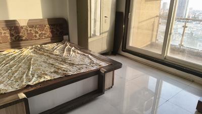 Bedroom Image of 1100 Sq.ft 2 BHK Apartment / Flat for rent in Proviso Sai Proviso Aashlesha, Kopar Khairane Navi Mumbai for Rs. 60000
