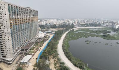 Balcony Image of 1113 Sq.ft 2 BHK Apartment / Flat for sale in Incor Lake City, Patancheru Sangareddy for Rs. 7700000