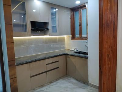 Kitchen Image of 1240 Sq.ft 3 BHK Apartment / Flat for sale in Chhattarpur New Delhi for Rs. 6500000