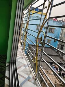 Balcony Image of 300 Sq.ft 1 BHK Builder Floor for rent in VIP Nagar Kolkata for Rs. 6500