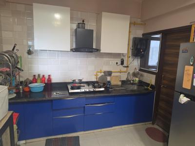 Kitchen Image of 750 Sq.ft 2 BHK Apartment / Flat for rent in Eklingji Radhe Skyline, Sanand Ahmedabad for Rs. 23000