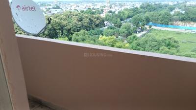 Balcony Image of 850 Sq.ft 1 BHK Apartment / Flat for rent in AKASH ENCLAVE, Vrindavan Yojana Lucknow for Rs. 12500