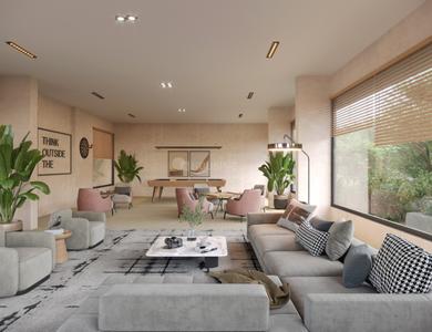 Hall Image of 1836 Sq.ft 3 BHK Apartment / Flat for sale in Avaska Meraki 86, Raysan Gandhinagar for Rs. 7344000