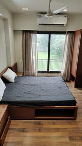Bedroom Image of 1284 Sq.ft 2 BHK Apartment / Flat for rent in A Shridhar Kaveri Trisara, Shilaj Ahmedabad for Rs. 30000