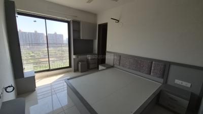 Bedroom Image of 2000 Sq.ft 3 BHK Apartment / Flat for rent in The Atlantis 84, Zundal Ahmedabad for Rs. 28000