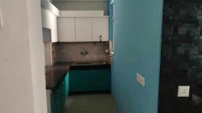Kitchen Image of 550 Sq.ft 1 BHK Apartment / Flat for rent in Aditya Urban Homes, Bamheta Village Ghaziabad for Rs. 12000