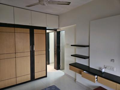 Bedroom Image of 584 Sq.ft 1 BHK Apartment / Flat for rent in Ajmera Bhakti Park, Wadala East Mumbai for Rs. 57000