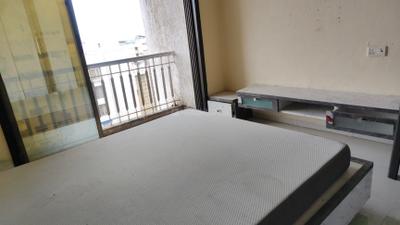 Bedroom Image of 2650 Sq.ft 4 BHK Apartment / Flat for rent in Platinum The Springs, Kalamboli Navi Mumbai for Rs. 65000