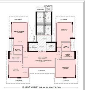 Image of 1420 Sq.ft 3 BHK Apartment / Flat for sale in VCA Shree Udyan, Shivaji Park, Mumbai for Rs. 80200000