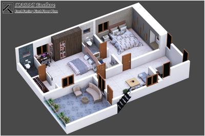 Floor Plan Image of 1500 Sq.ft 2 BHK Independent House for sale in Saravanampatty Coimbatore for Rs. 8500000