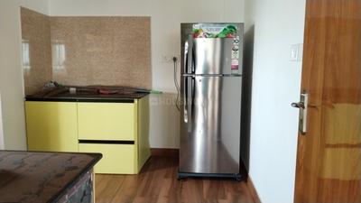 Kitchen Image of 1400 Sq.ft 3 BHK Apartment / Flat for rent in New Town Kolkata for Rs. 30000