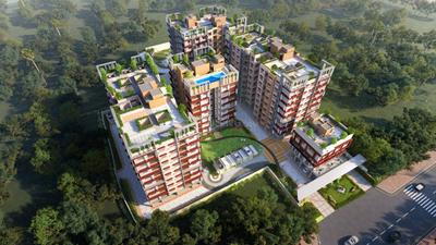 Image of 912 Sq.ft 2 BHK Apartment / Flat for sale in Etha Su Casa Valley, Narendrapur, Kolkata for Rs. 3832000