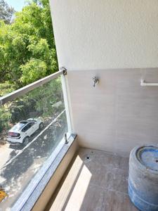 Balcony Image of 630 Sq.ft 1 BHK Apartment / Flat for rent in Mahadevapura Bengaluru for Rs. 37000