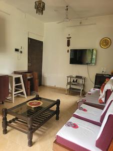 Hall Image of 650 Sq.ft 1 BHK Apartment / Flat for rent in Vashi Navi Mumbai for Rs. 35000