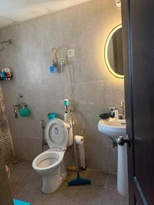 Bathroom Image of 820 Sq.ft 3 BHK Apartment / Flat for sale in Aditya City Apartment Ghaziabad, Wave City Ghaziabad for Rs. 7500000
