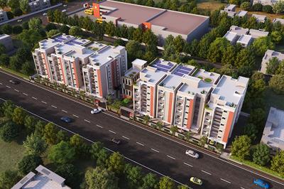 Image of 1237 Sq.ft 3 BHK Apartment / Flat for sale in Kattupakkam, Chennai for Rs. 9500000