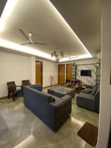 Hall Image of 1575 Sq.ft 4.5 BHK Builder Floor for rent in Vasant Kunj New Delhi for Rs. 60000