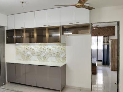 Kitchen Image of 1750 Sq.ft 2 BHK Apartment / Flat for rent in Shrikunj Sky, Sola Ahmedabad for Rs. 37000