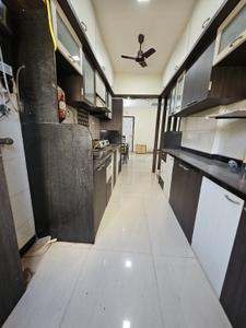 Kitchen Image of 590 Sq.ft 1 BHK Apartment / Flat for rent in Kamala Clover Grove, Borivali West Mumbai for Rs. 46000