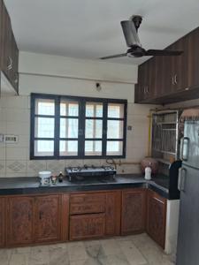 Kitchen Image of 1450 Sq.ft 3 BHK Independent House for rent in Nizampura Vadodara for Rs. 20000