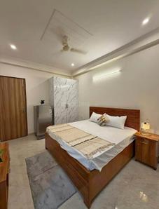 Bedroom Image of 750 Sq.ft 1 BHK Apartment / Flat for rent in Shree Balaji Wind Park, Vaishno Devi Circle Ahmedabad for Rs. 20000