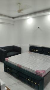 Bedroom Image of 650 Sq.ft 1 RK Studio for rent in Titania Suites, Phi IV Greater Noida for Rs. 25000