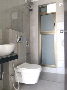 Common Bathroom Image of 820 Sq.ft 2 BHK Apartment / Flat for sale in Raymond Realty Ten X Habitat by Raymond Realty Limited, Thane West Thane for Rs. 15000000