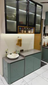 Kitchen Image of 1757 Sq.ft 3 BHK Apartment / Flat for sale in Courtyard Primero, Sevasi Vadodara for Rs. 8100000