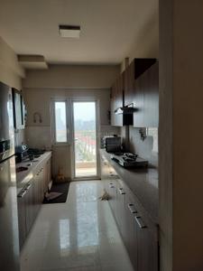 Kitchen Image of 655 Sq.ft 2 BHK Apartment / Flat for rent in Migsun Vilaasa, Eta II Greater Noida for Rs. 20000