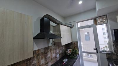 Kitchen Image of 1500 Sq.ft 3 BHK Apartment / Flat for rent in Sushma Joynest ZRK 1, Gazipur Zirakpur for Rs. 17000