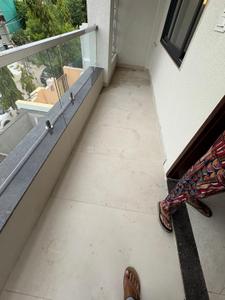 Balcony Image of 550 Sq.ft 1 BHK Apartment / Flat for rent in Malviya Nagar Jaipur for Rs. 22000