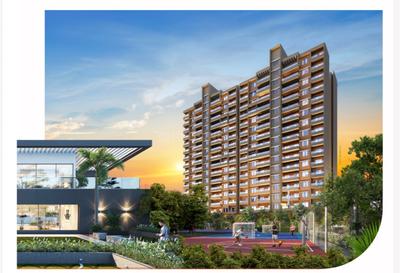 Image of 1108 Sq.ft 2 BHK Apartment / Flat for sale in Sukhwani Skylines, Wakad, Pune for Rs. 10500000