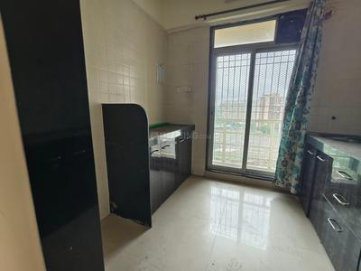 Kitchen Image of 741 Sq.ft 1 BHK Apartment / Flat for rent in Gajra Bhoomi Gardenia 1, Kalamboli Navi Mumbai for Rs. 18000