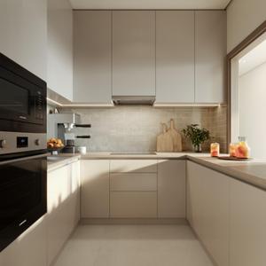 Kitchen Image of 678 Sq.ft 1 BHK Apartment / Flat for sale in Jebel Ali Village Dubai for Rs. 31526098