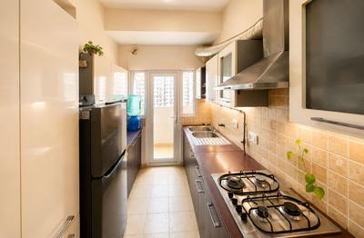 Kitchen Image of Mahagun Moderne Apartment-Sector 78 in Sector 78, Noida