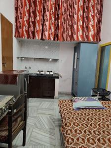 Kitchen Image of 1100 Sq.ft 1 RK Builder Floor for rent in Gomti Nagar Lucknow for Rs. 8000