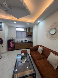 Kitchen Image of 1300 Sq.ft 1 BHK Builder Floor for rent in Sector 55 Gurgaon for Rs. 40000