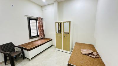 Bedroom Image of 550 Sq.ft 1 RK Builder Floor for rent in Indra Puri Colony Indore for Rs. 8000