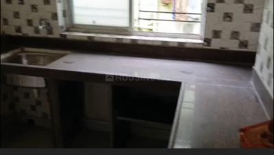 Kitchen Image of 834 Sq.ft 2 BHK Apartment / Flat for sale in Baguiati Kolkata for Rs. 2750000