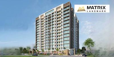 Image of 700 Sq.ft 1 BHK Apartment / Flat for sale in Matrix Landmark, Pushpak Nagar, Navi Mumbai for Rs. 4400000