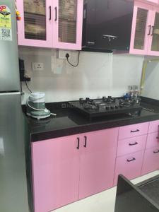 Kitchen Image of 670 Sq.ft 1 BHK Apartment / Flat for rent in Runwal Gardens Phase I, Dombivli East Thane for Rs. 18000