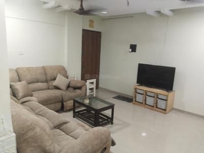 Hall Image of 750 Sq.ft 2 BHK Apartment / Flat for rent in Kopar Khairane Navi Mumbai for Rs. 50000