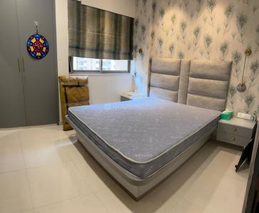 Bedroom Image of 1450 Sq.ft 3 BHK Apartment / Flat for rent in Lodha Splendora, Thane West Thane for Rs. 45000