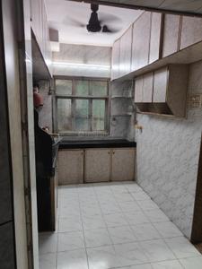 Kitchen Image of 650 Sq.ft 1 BHK Apartment / Flat for rent in Borivali West Mumbai for Rs. 40000