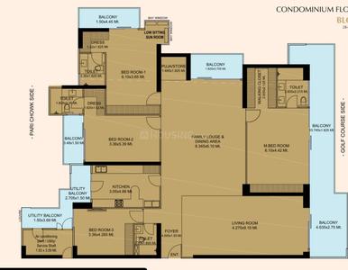Image of 6011 Sq.ft 5 BHK Apartment / Flat for sale in Gaurs The Islands, Jaypee Greens, Greater Noida for Rs. 76400000