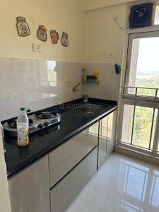 Kitchen Image of 550 Sq.ft 1 BHK Apartment / Flat for rent in Vijay Orovia, Hiranandani Estate Thane for Rs. 28000